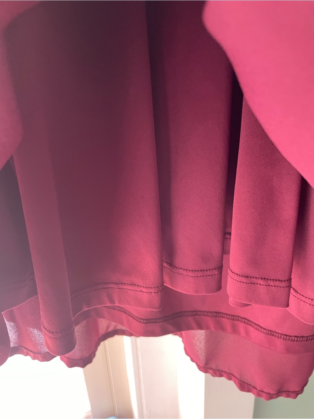 Torrid Dresses | Torrid Women's Burgundy Harper Sleeveless Shirtdress Size 1x - Picture 7 of 8